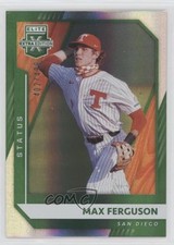 2021 Panini Elite Extra Edition Status Green 402/499 Max Ferguson #160 0c6