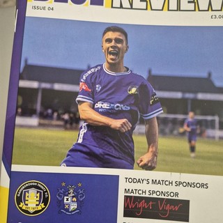 26/27 Gainsborough Trinity v Bury F C aug 22nd nplp