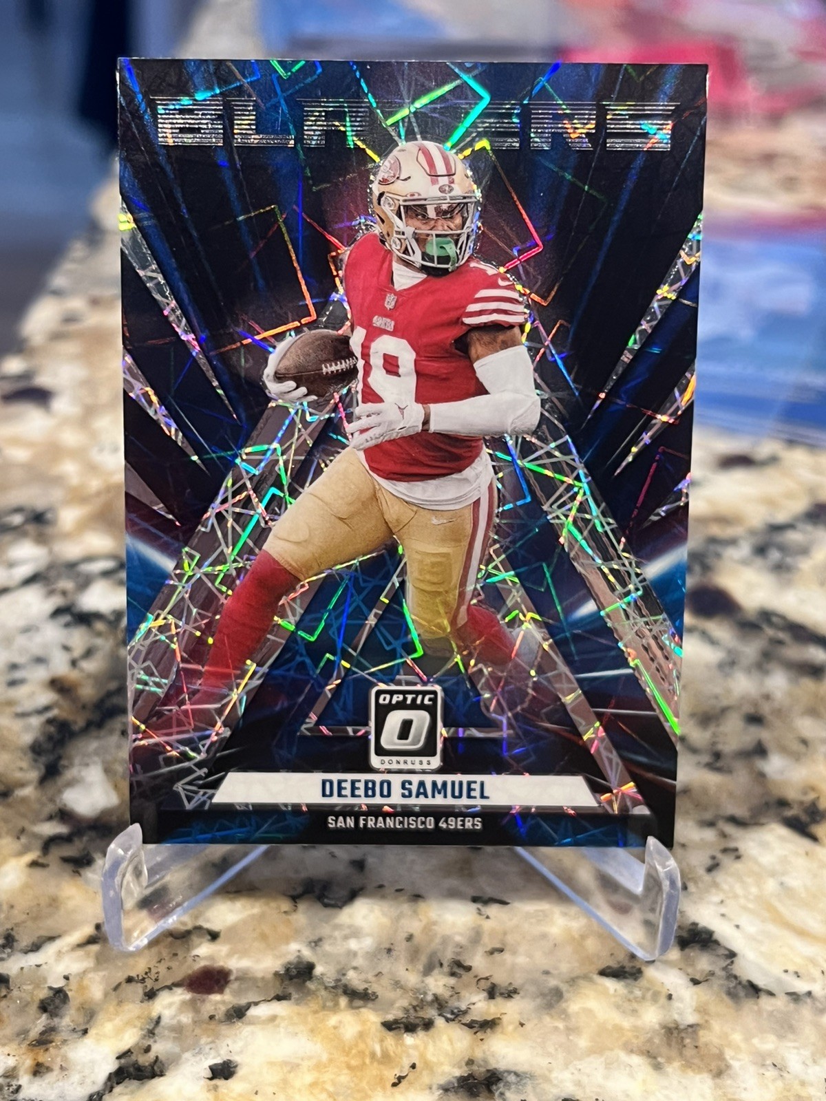 2023 Panini Donruss Optic Football Deebo Samuel Blazers Case Hit #13