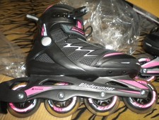 Bladerunners by Rollerblades Black Pink Size 8 Adventage Pro TX W