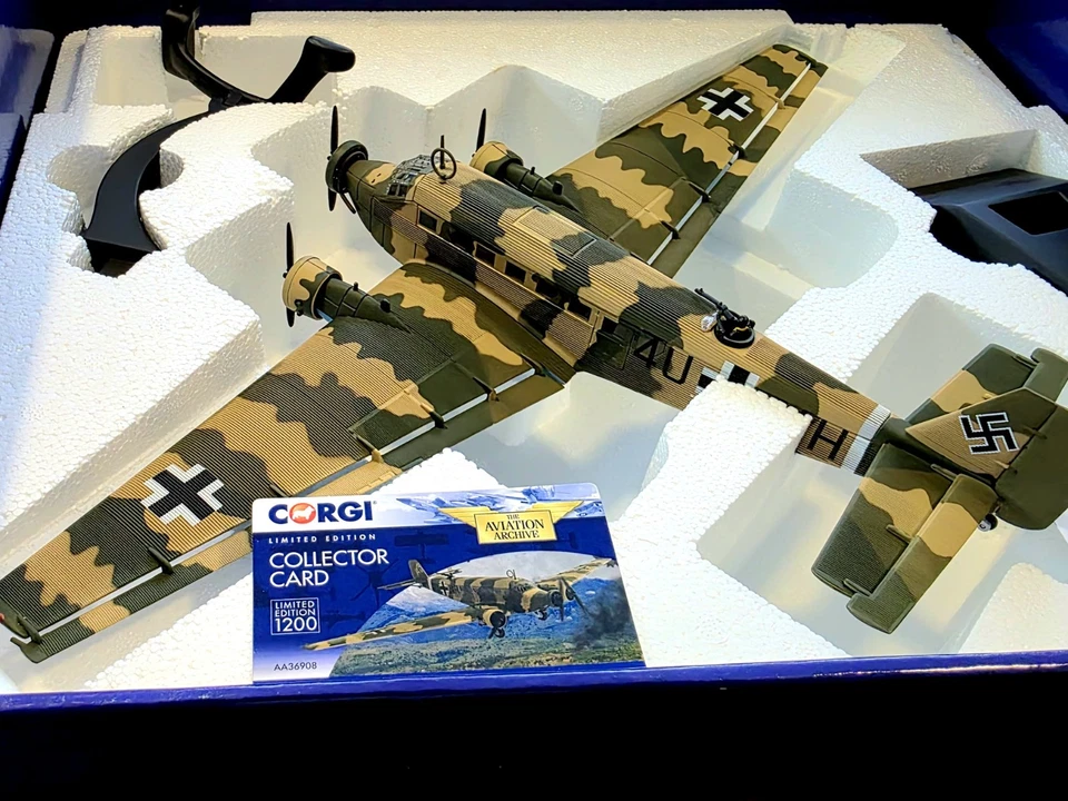 Corgi 1:72 Junkers Ju 52, Crete, Operation Merkur, 1941. - Image 4 of 4