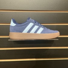 Adidas Barreda Decode Men\'s Sz 10 Tennis Sneakers Navy Suede Light Blue JR5533 Size 10.5 - Adidas Barreda Dark Blue Glow Blue for sale  main image 4