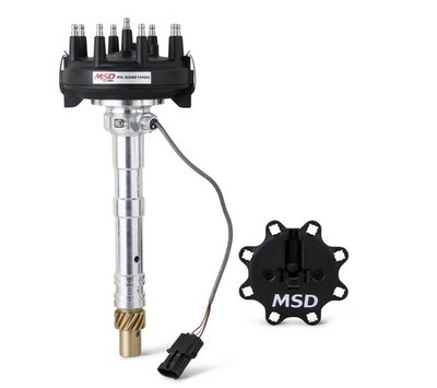 MSD Distributor - Fits Chevy Crank Trigger Distributor with adjustable Cam Sync