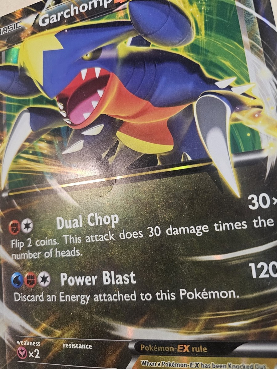 Garchomp EX Rare Jumbo Promo Card XY09 Oversized 2014 Pokémon TCG