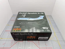 SQ Wings 1:200 PLAAF Ilyushin IL-76 Diecast Aircraft Model  L2089-NEW