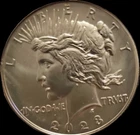 2023-S Peace Silver Dollar .999 Silver Proof In Capsule