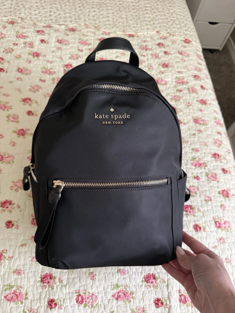 kate spade リボン付き黒バックパック kate spade new york Backpack Black Bags & Handbags for Women for