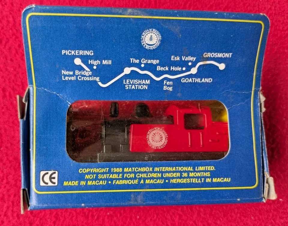 Matchbox North Yorkshire Moors Railway MB 43 Steam Locomotive Diecast Train Toy - Image 2 of 4