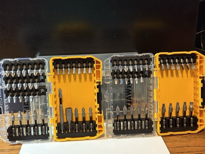 #ad #ad DEWALT 36PC. Bit Set30 PC.Bit Set New Never Used In TOUGH CASES L LT 2 $19.99