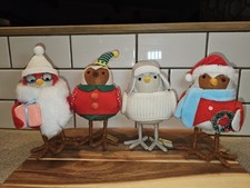 Target 2023 Featherly Friends "Crinkle", "Bauble", "Bay", And "Ginger" Birds