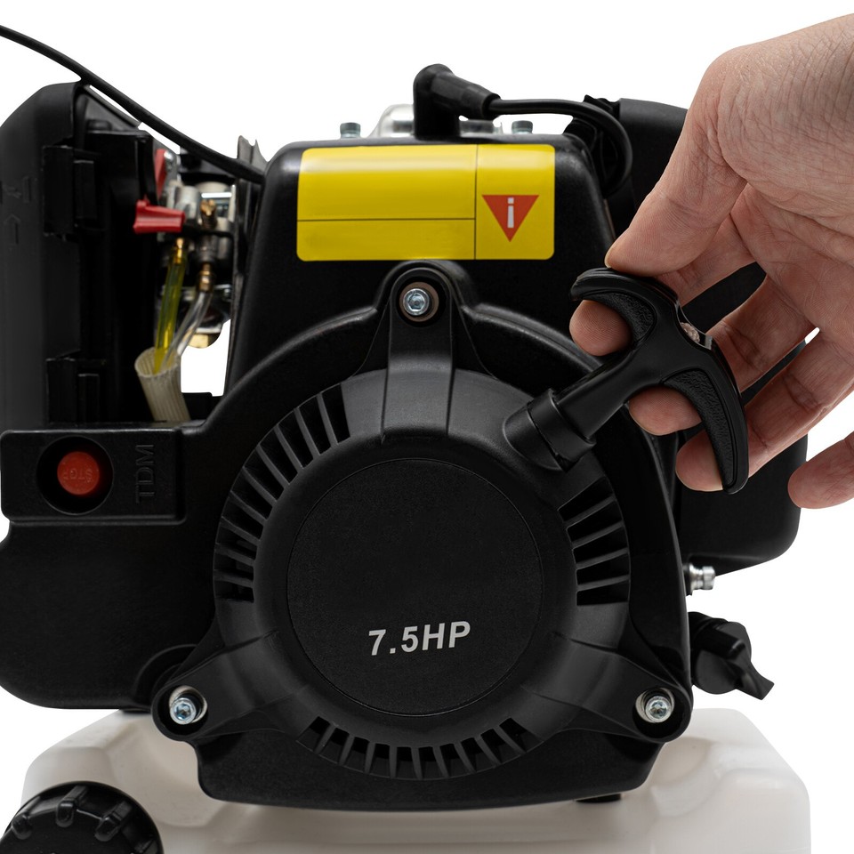 4 Stroke 7.5HP Outboard Motor Engine Fishing Boat Engine TCI Air ...