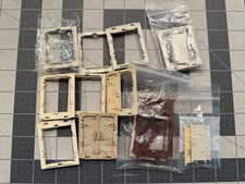 Vintage Lionel O Gauge Boxcar Opening Door Frame And Doors For Parts 010705 E