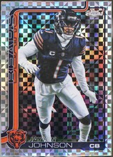 Marketplace image: 2025 Topps Chrome #57 Jaylon Johnson SuperFractor /1 Football NM