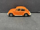 Vintage Corgi Toys Whizzwheels 383 Volkswagen 1200 Saloon Orange Diecast Beetle