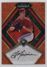 2023 Wild Card Mania Diamond Orange Kaleidoscope 4/10 Jake Irvin Auto s5q