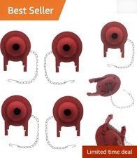 4-Pack Toto 3-Inch Toilet Flapper Replacement for G-Max Models - Easy Install