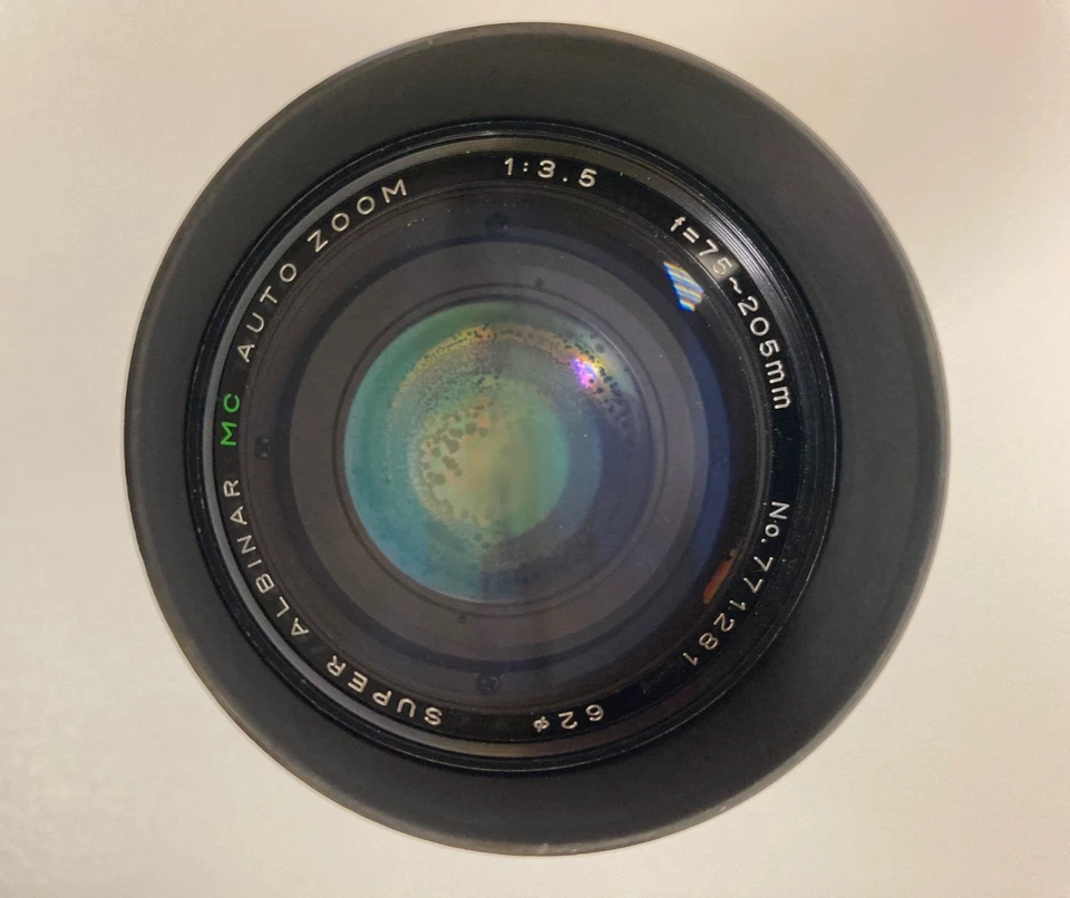 Canon FD Mount- 75-205mm f/3.5 Super Albinar Auto zoom & macro lens - Image 4 of 4