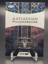 Atlassian Williams Racing Team #182 Laser Refractor F1 Topps Chrome 2025 Formula
