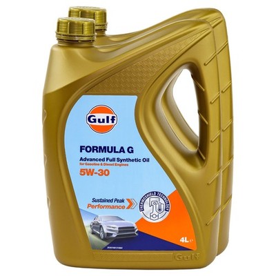 Motoröl Gulf Formula G 5W-30 2 X 4 Liter für Seat Skoda Smart Subaru Suzuki VW