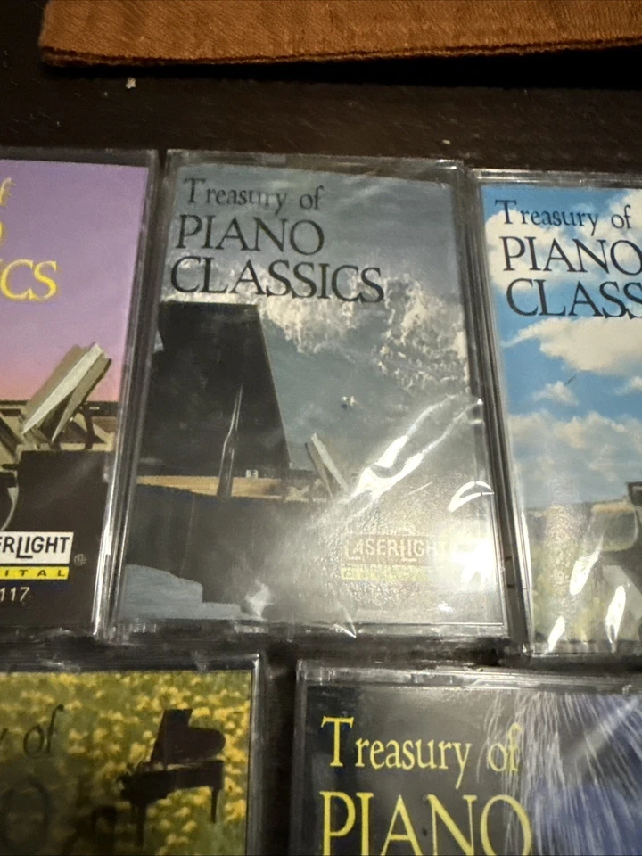 Piano Classics Treasury ALL 5 Tapes Brand New A1117-A1121 LaserLight Limited - Image 3 of 4