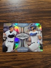 2019 Topps Chrome - Greatness Returns Reggie Jackson, Giancarlo Stanton #GRE-13