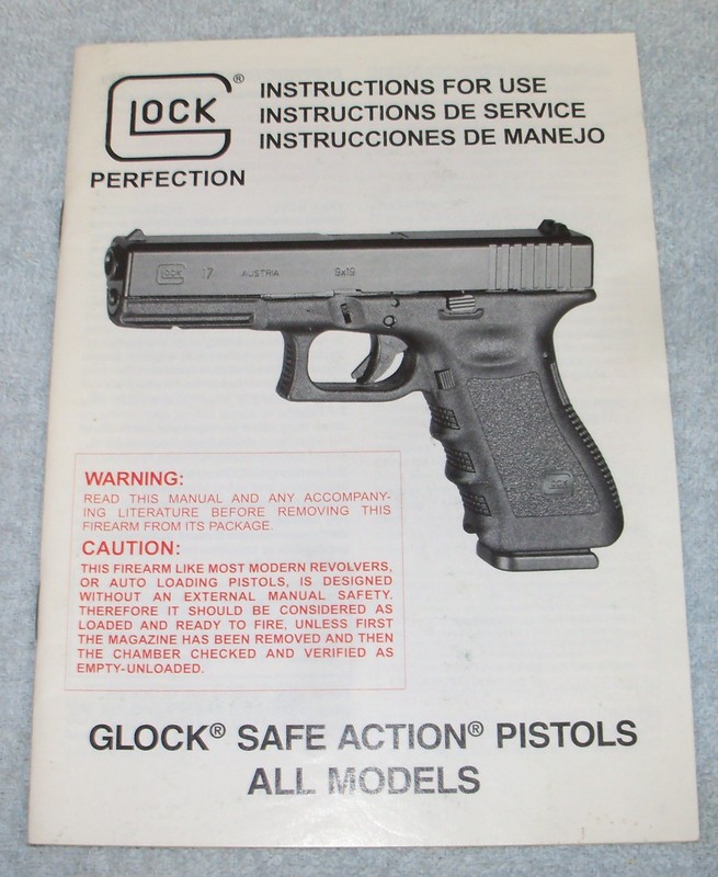 Glock Pistols  Owners Manual