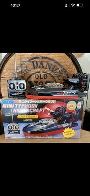 Taiyo Tyco RC mini Typhoon Hovercraft With Remote NEW! In Box 9.6v turbo TESTED!