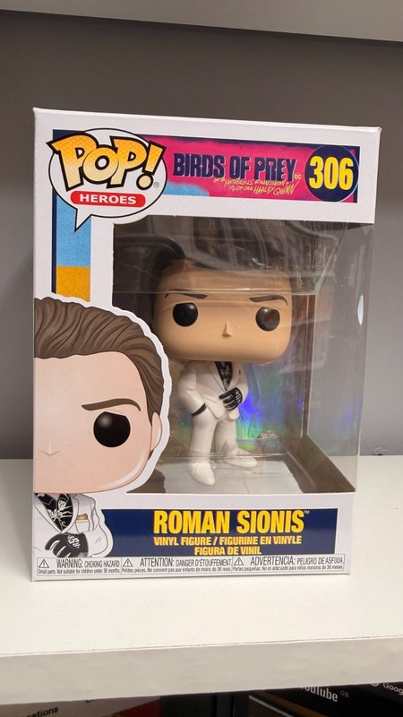 Funko Pop Birds Of Prey Roman Sionis DC #306 Vinyl Figure
