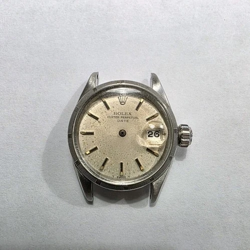 ROLEX Oyster perpetual date 6517 vintage 1161 Incomplete Parts Repair Runs