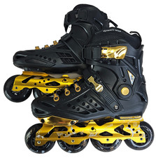 Kingdom GB "DLF Dynamic Wind" Urban Freestyle Inline Skates Size UK 3