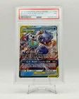 2019 POKEMON COSMIC ECLIPSE BLASTOISE & PIPLUP GX TAG TEAM 38/236 PSA 7