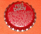 VINTAGE RED BABY Coke  COCA-COLA Soda Pop Uncrimped P/L Plastic Lined Bottle Cap