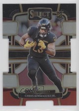 2023 Panini Select Concourse Black & Red Prizm Die-Cut Chris Rodriguez Jr 0c4