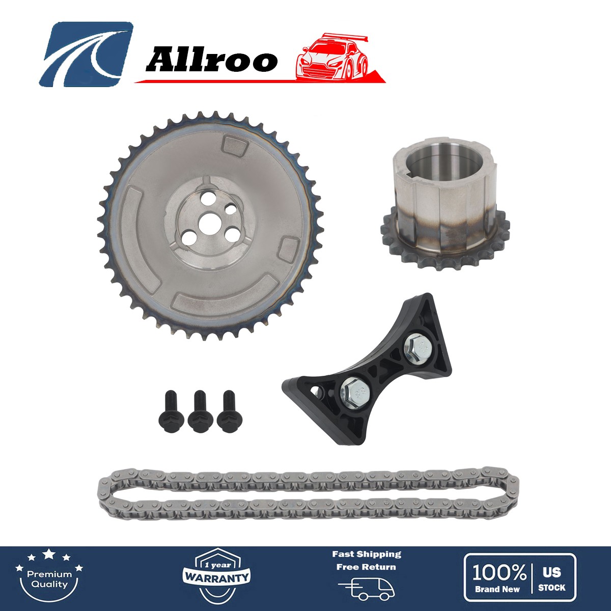 New GM Timing Chain Kit For LS2 LS3 LS7 6.0L 6.2L 7.0L Gen IV LS