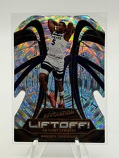 2024-25 Panini Revolution - Liftoff! Anthony Edwards #4 Fractal - Timberwolves