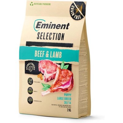 Eminent Selection Puppy Large Breed 2kg Rind/-Lamm | viel Protein, große Rassen