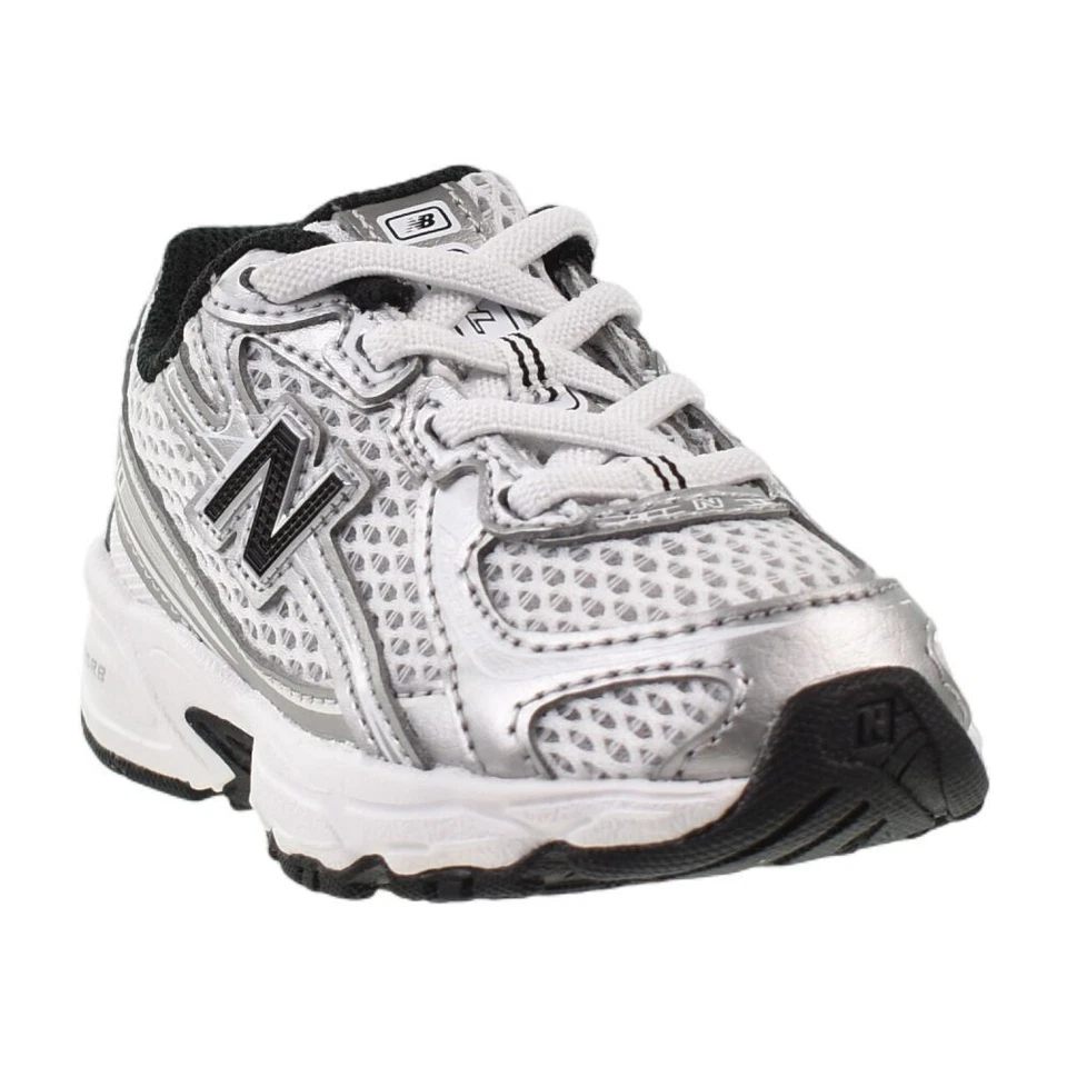 Zapato New Balance 740 Bungee Encaje Niño Pequeño Blanco/Plateado Metálico iz740-nuevo Foto 2 de 4