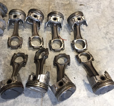 Set Of 8 30 Over 402 Big Block Chevy Connecting Rods Pistons 396 Used A Set Of 8 30 Over 402 Big Block Chevy Connecting Rods Pistons 396 Used A