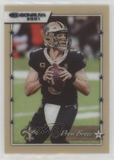 2021 Panini Clearly Donruss Clearly Retro 2001 Drew Brees #01-7 0c2