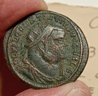 CHLORINE COAST, RADIATED, EX KUNKER EBAY, ROMAN COIN