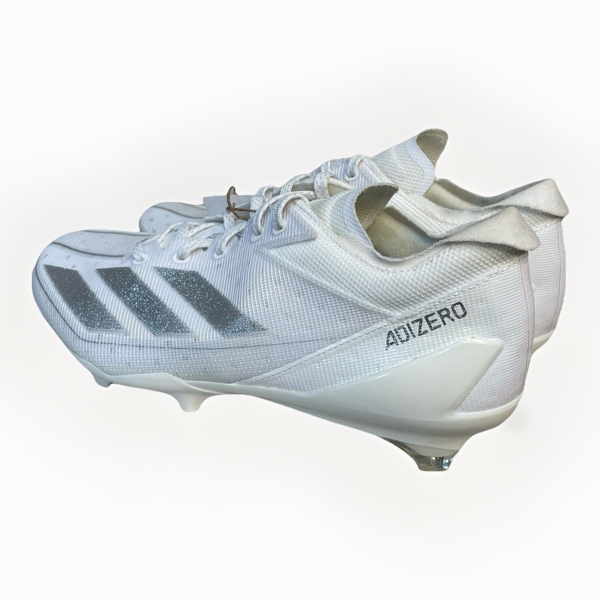 Adidas Adizero Electric Men Sz 8.5 White Silver Metallic IE4374