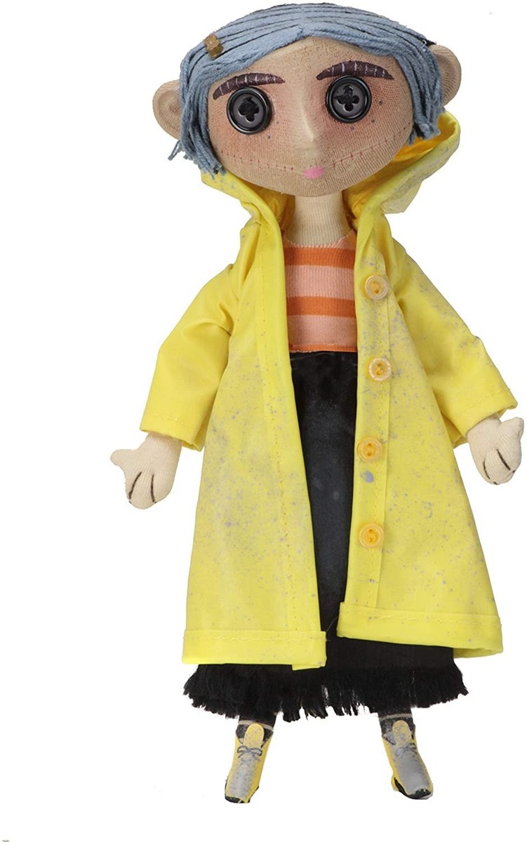 Neca Coraline Doll Multicoloured Film Replica Figure 9 Inch Gift
