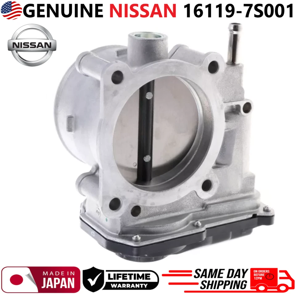 GENUINE NISSAN Throttle Body For 2004-2021 Nissan 4.0L V6 5.6L V8, 16119-7S001 - Image 2 of 4