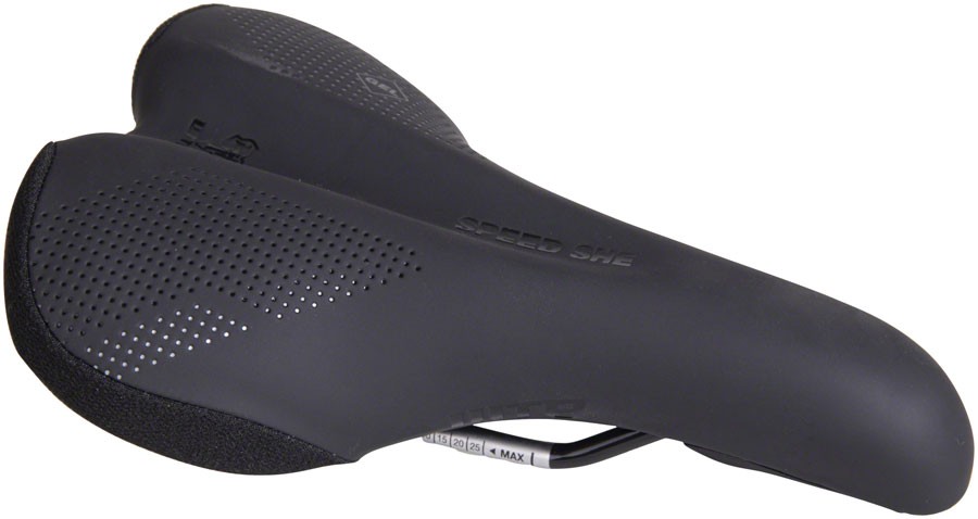 WTB Speed She Saddle - Chromoly, Black, Women's, 150 mm, Wid