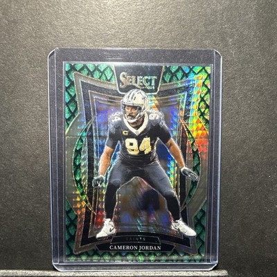 2024 Panini Select #16 Cameron Jordan Dragon Scale Prizm #/81