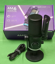 FIFINE Ampligame AM6 RGB Microphone USB Gaming PC Streaming Podcast Mic Open Box
