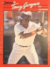 Tony Gwynn -- 1990 Donruss -- #86