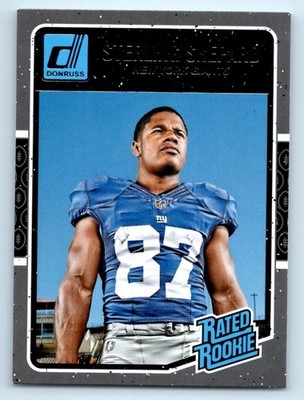 2016 Donruss #394 STERLING SHEPARD Rated Rookie New York Giants