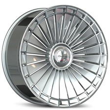 22x9 Giovanna Wheels Kapletta Gloss Silver Machined Floating Cap Rims 4pcs 22x9 Giovanna Wheels Kapletta Gloss Silver Machined Floating Cap Rims 4pcs