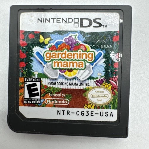 GARDENING MAMA  - Nintendo DS - 2009 - Cartridge Only - Authentic
